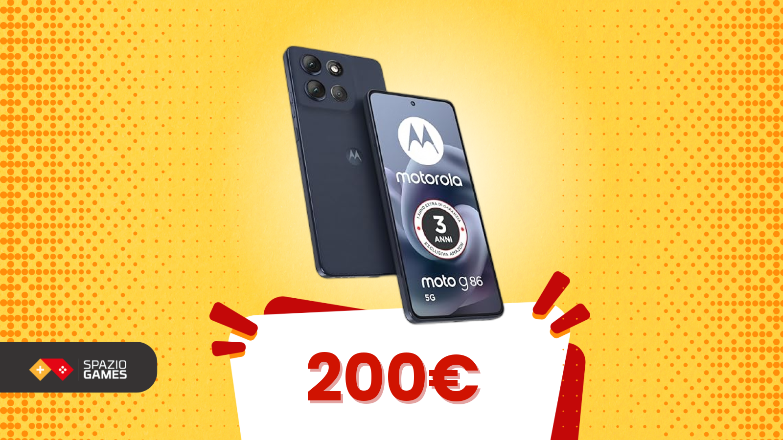 Grazie allo sconto Amazon, questo Motorola è lo smartphone da comprare sotto i 200€