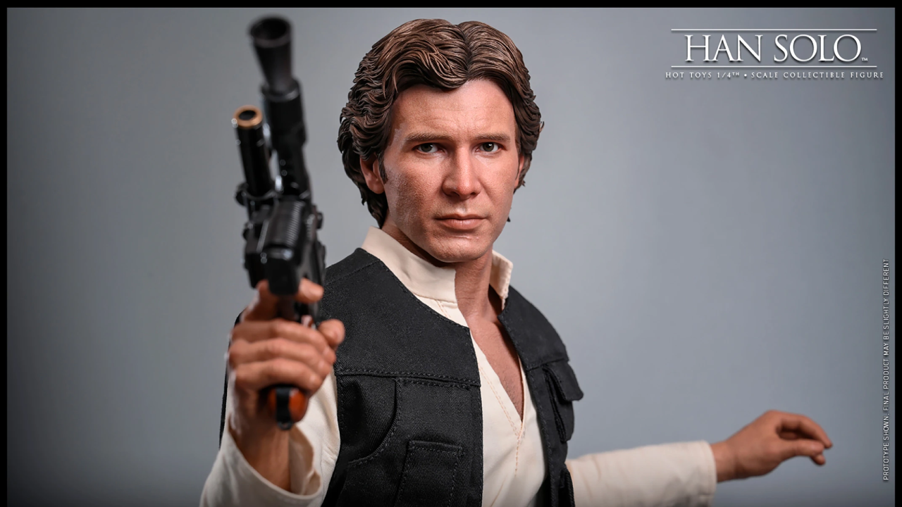 Star Wars: Han Solo in scala 1/4, l’icona ribelle firmata Hot Toys
