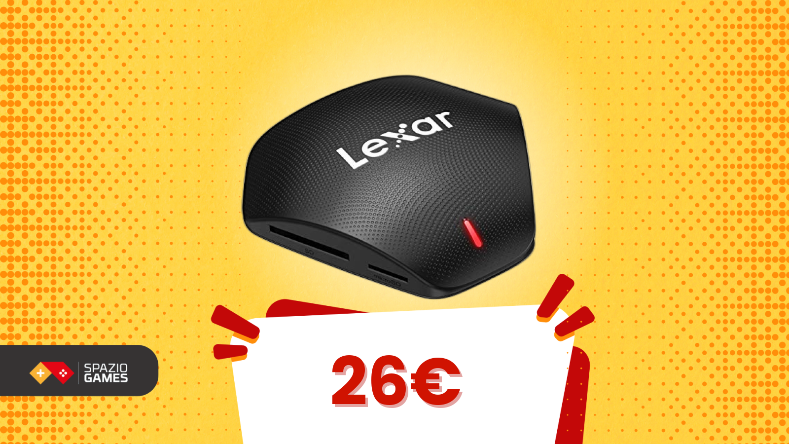 Hai schede SD o micro SD? Scopri come collegarle al PC con il lettore Lexar scontato
