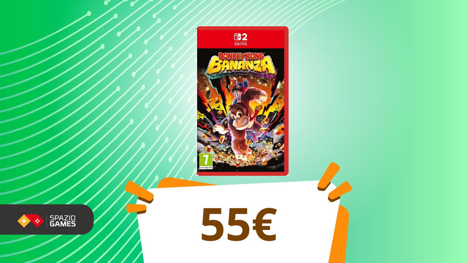 Donkey Kong Bananza salta sul carrello! Amazon straccia tutti i prezzi per Switch 2