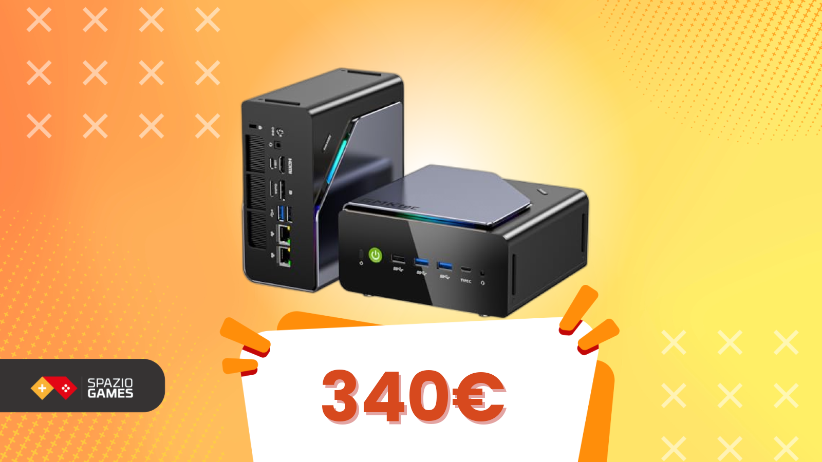 Lo completi tu con SSD e RAM: prezzo basso e prestazioni top con questo mini PC