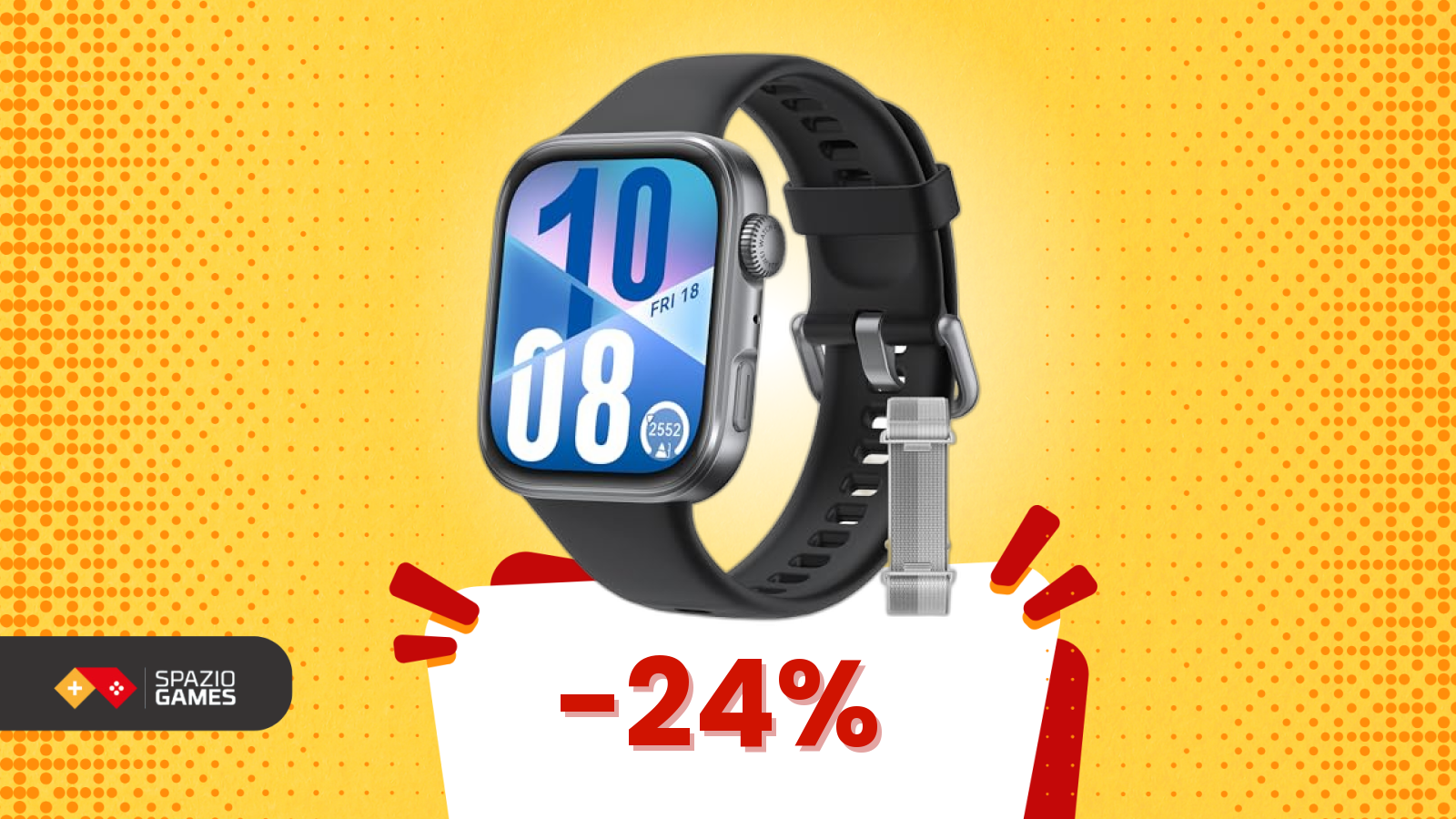 Affare Huawei Watch Fit 4: prezzo stile AliExpress, garanzie Amazon