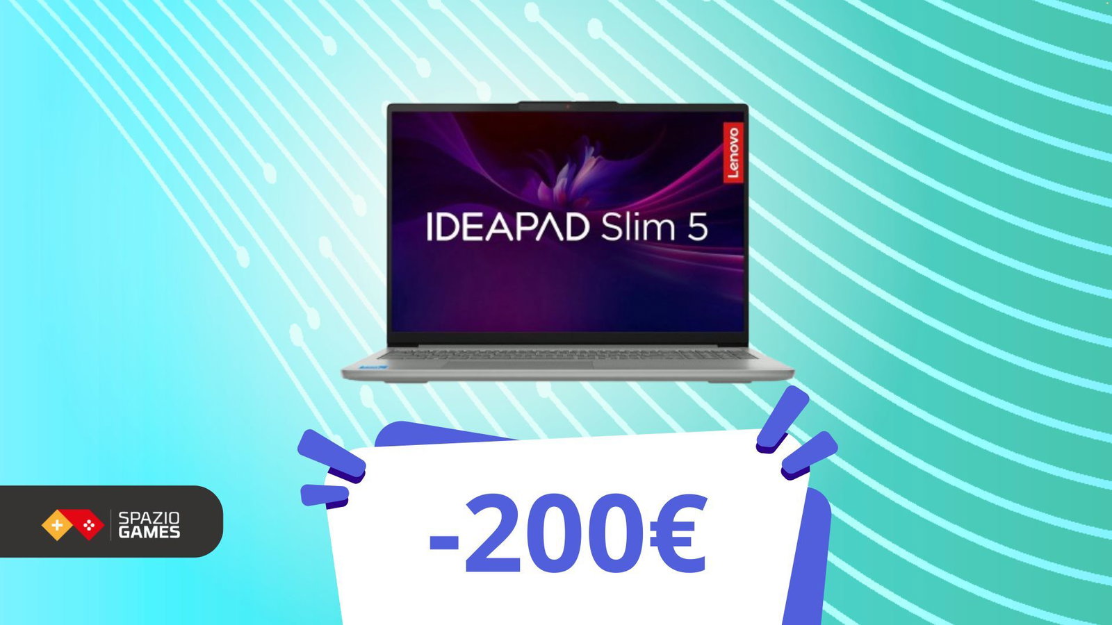 Lenovo con Copilot a -200€! La promo tech del giorno da MediaWorld
