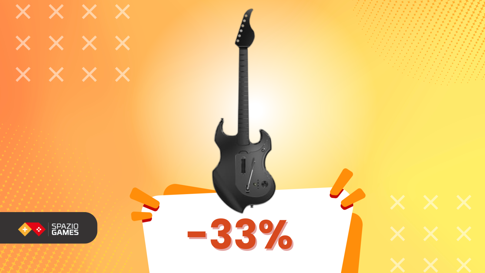 Giocare su PlayStation con una chitarra? Sì, ed è anche in offerta
