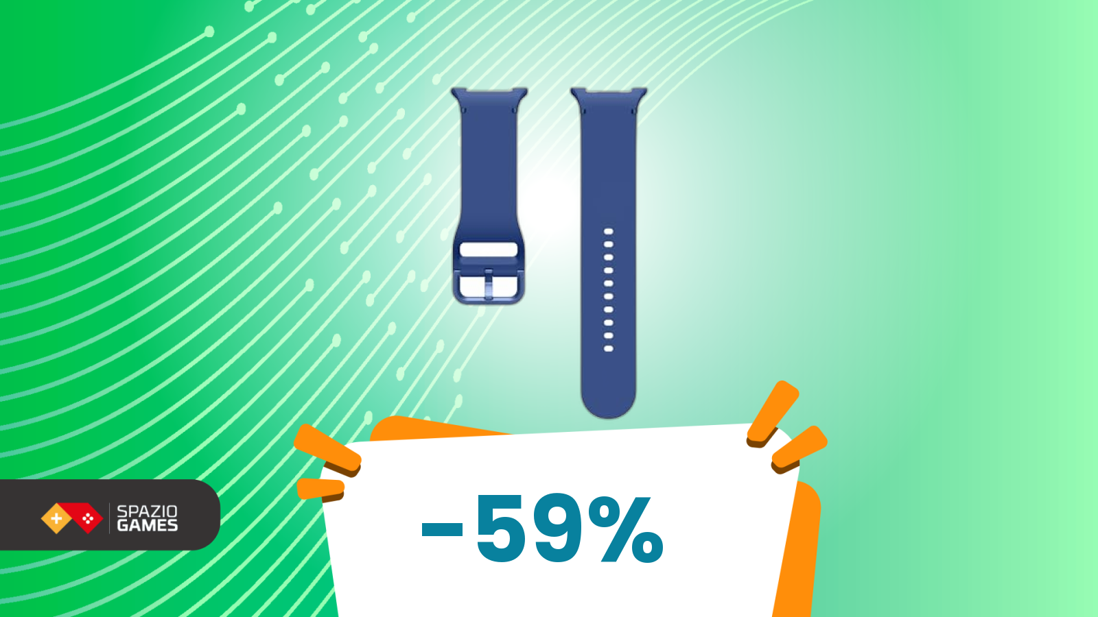 Galaxy Watch8 più elegante in un attimo: cinturino originale a -59% oggi