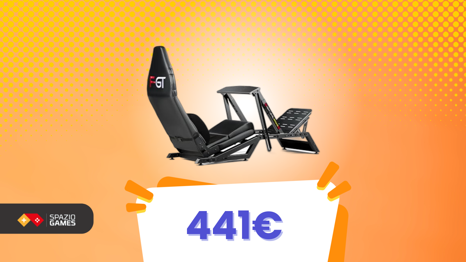 La postazione sim racing amata anche dai piloti di F1 ora a 441€