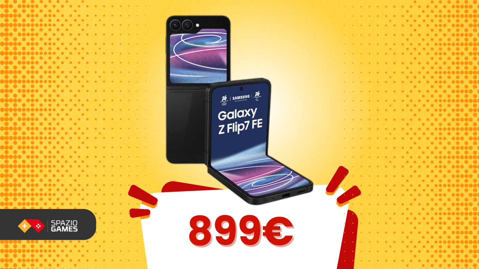 Samsung Galaxy Z Flip7 FE a un prezzo SHOCK! Risparmi 230€