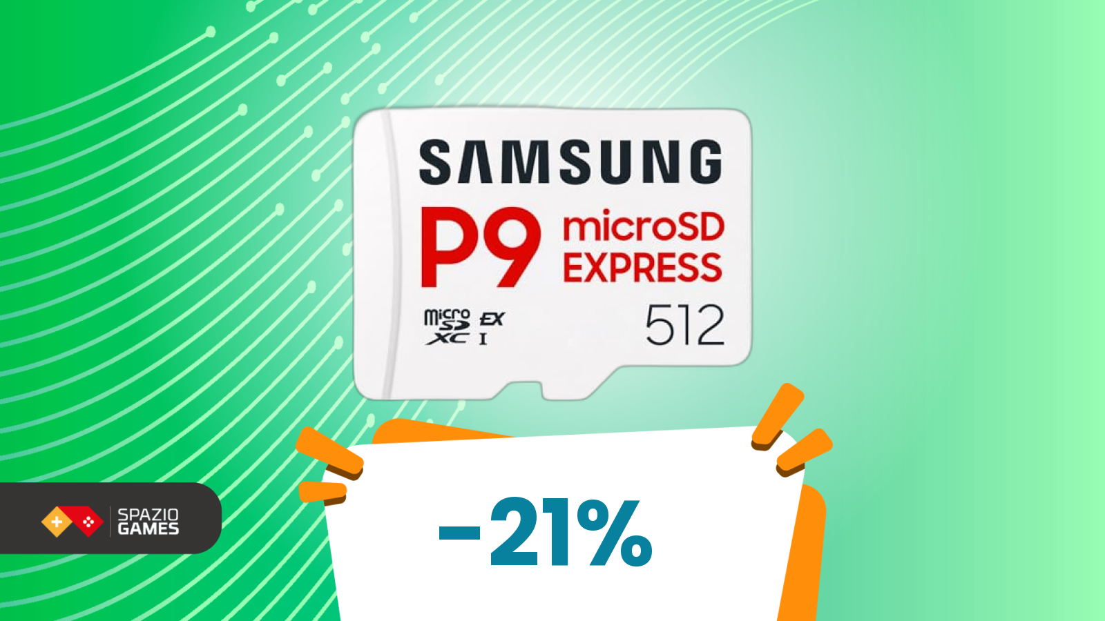 Non è una MicroSD qualunque, è Express e il prezzo è ottimo