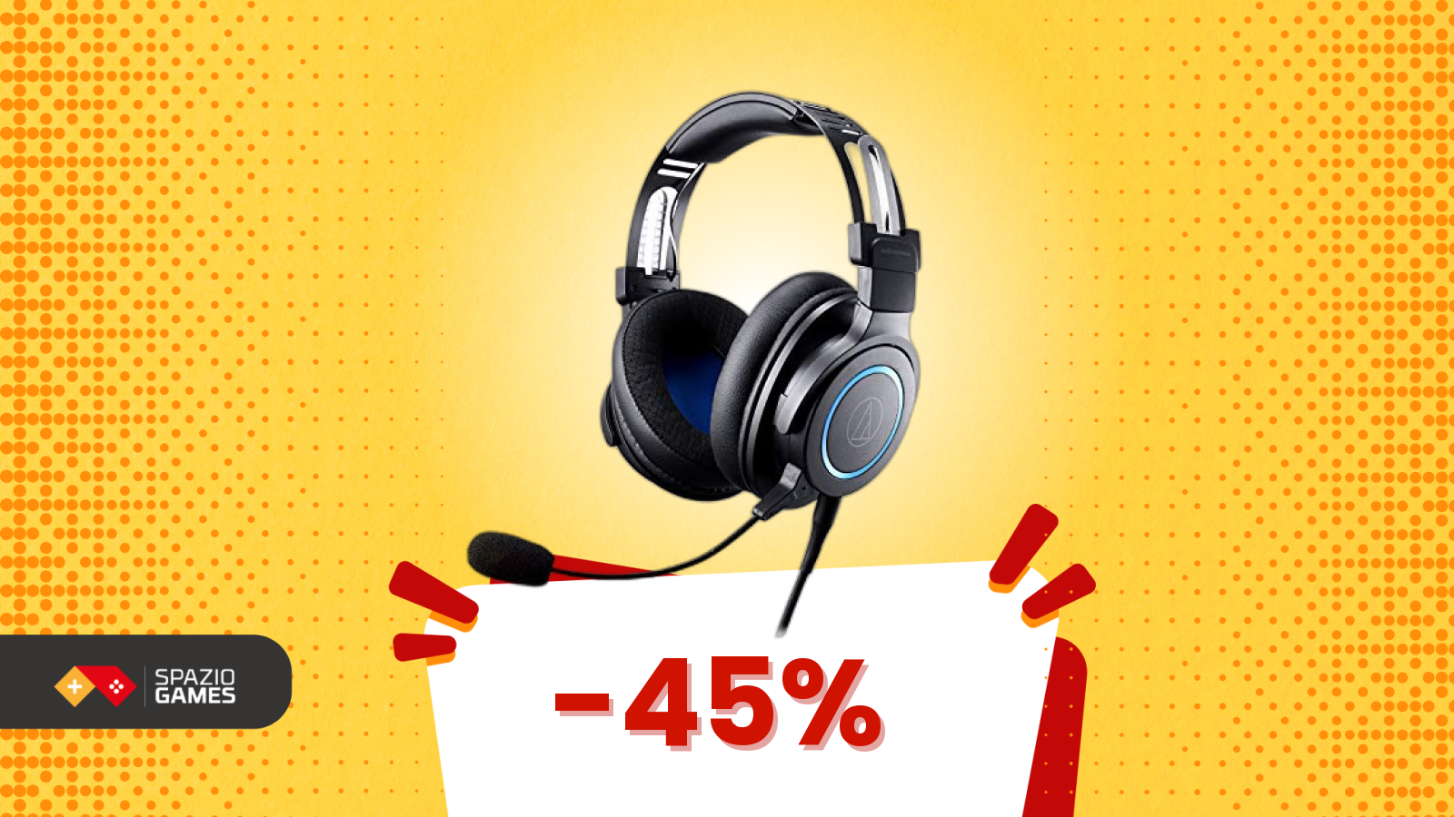 Audio-Technica ti conquista con queste cuffie, Amazon ti conquista con il prezzo