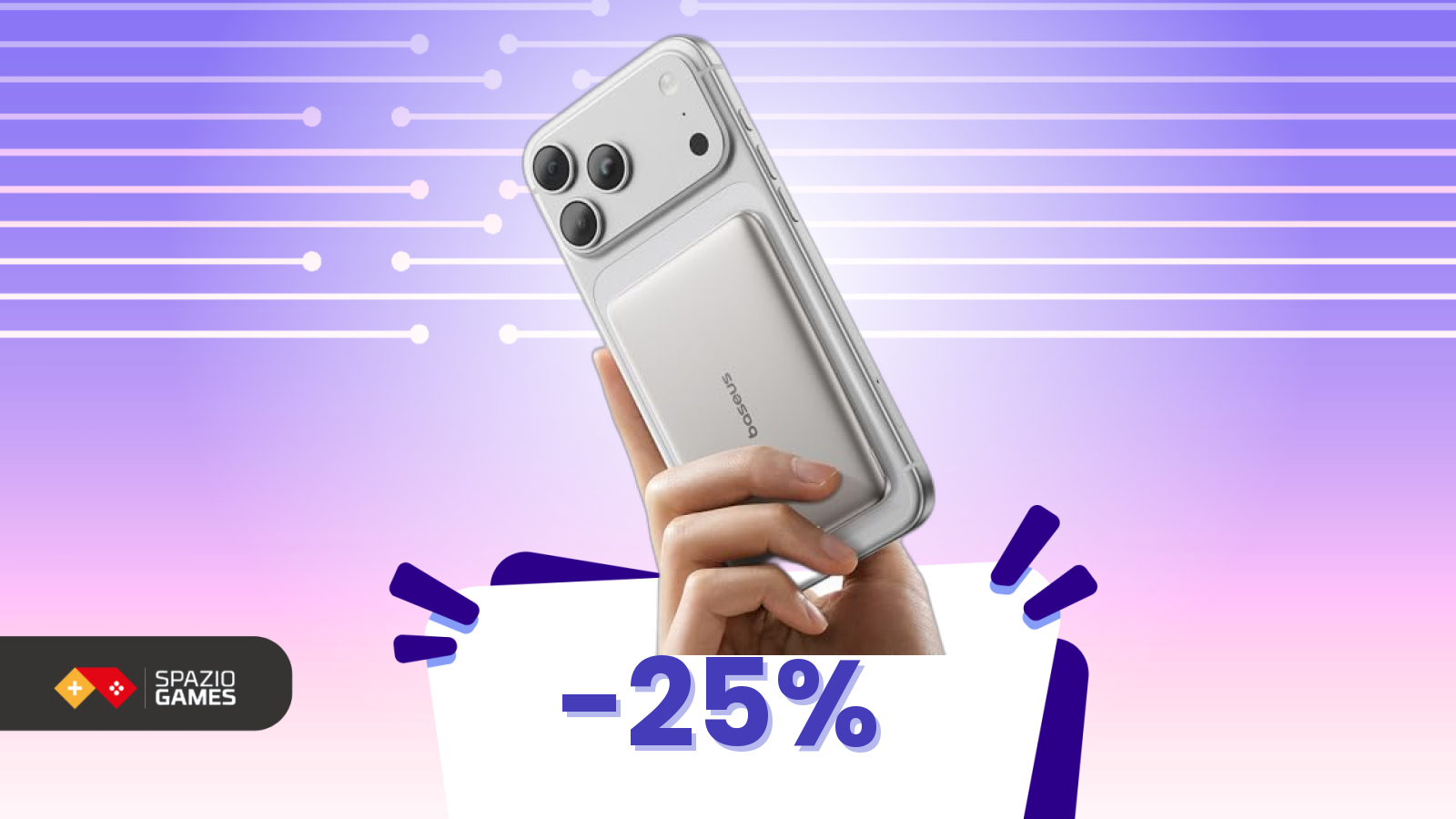 Non è solo una powerbank: è la tua nuova dipendenza tecnologica
