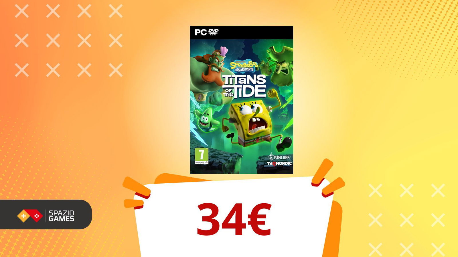 Ami SpongeBob? Scopri il gioco per PC ora in super offerta!