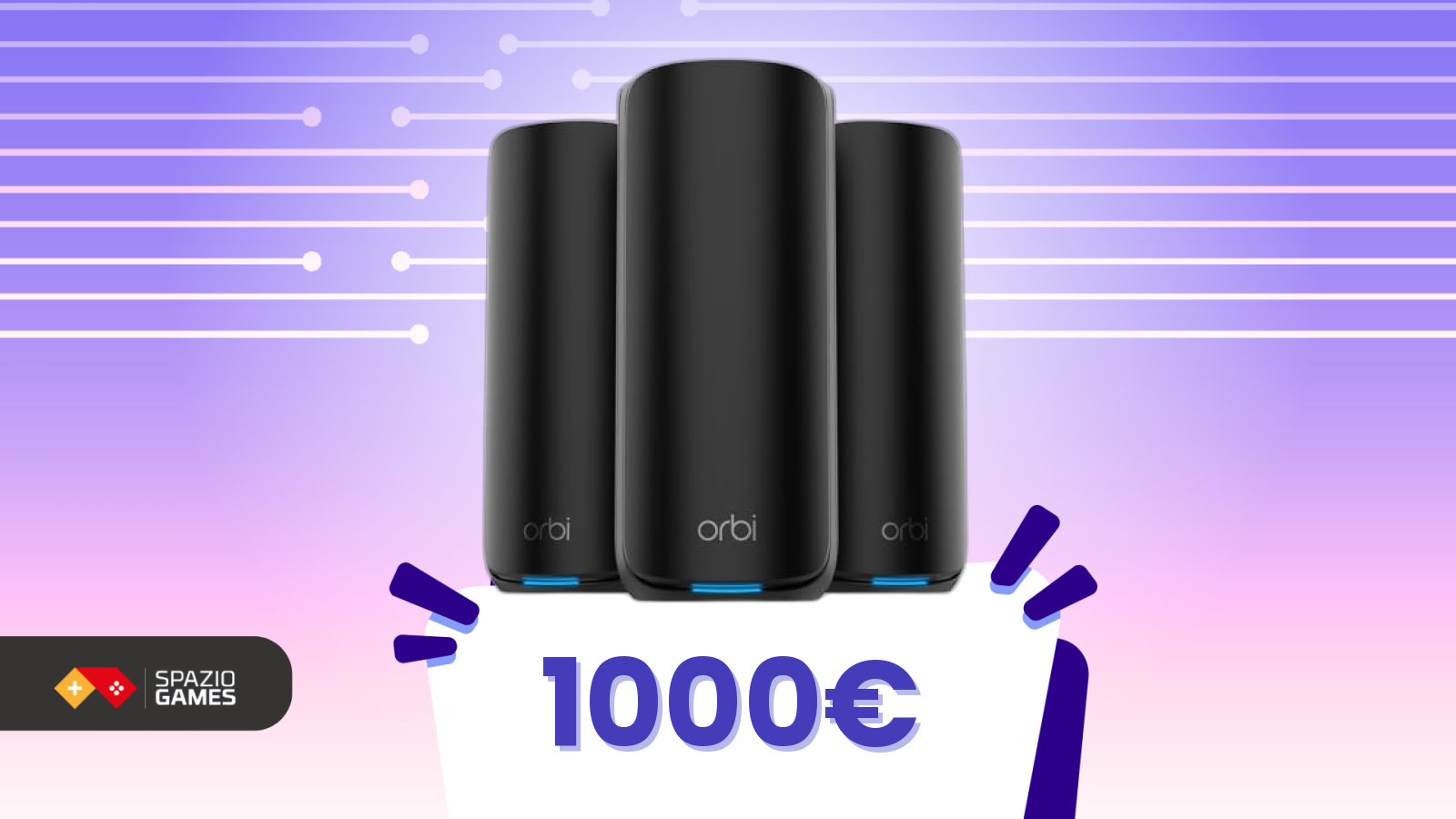 Wi-Fi da sogno in ogni stanza! Router + 2 Extender di alta gamma con 400€ di sconto