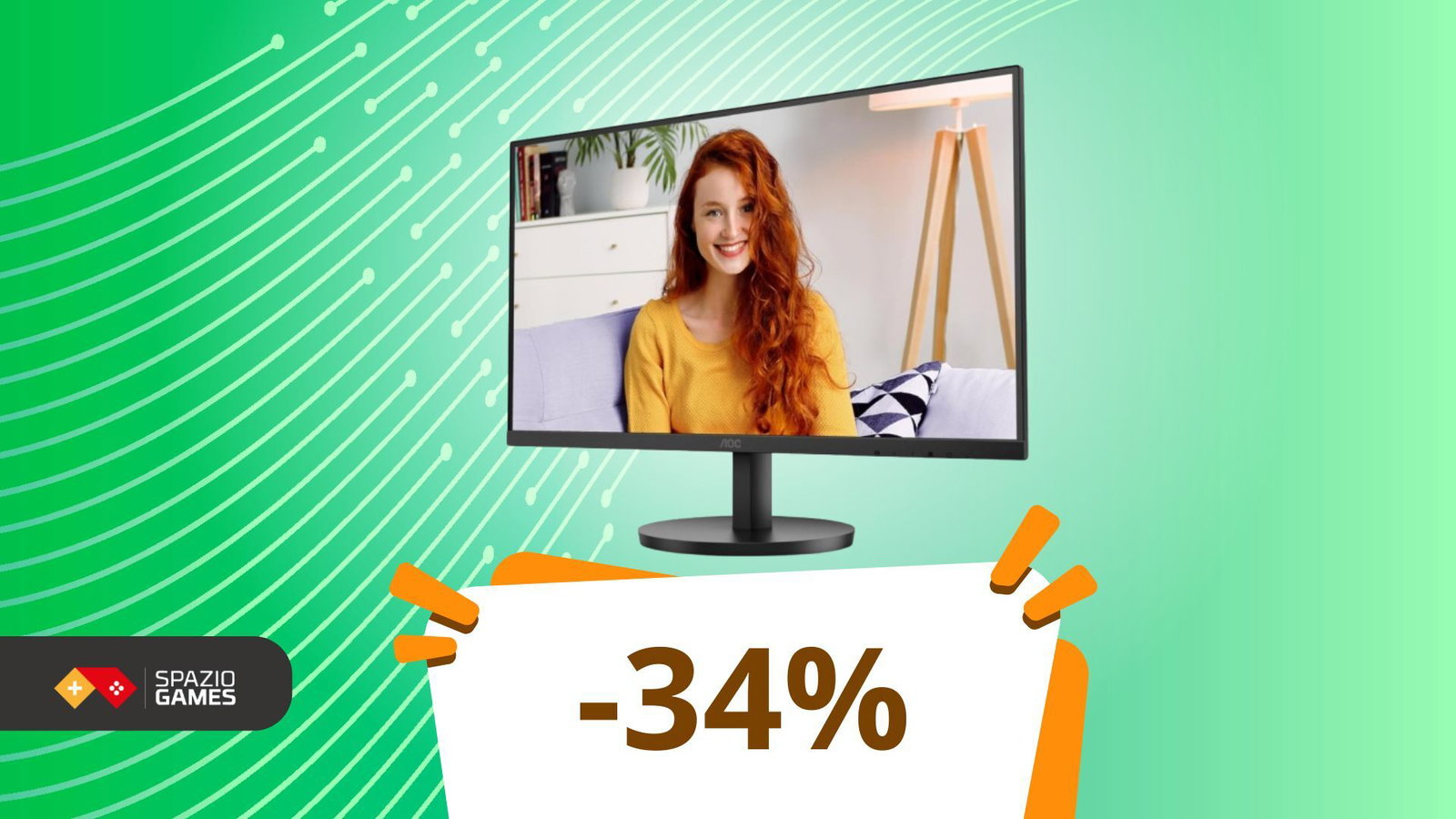 Prezzo shock! A 79€ questo monitor AOC conquista le vendite in un attimo