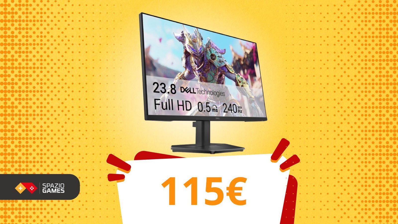 240 vs 115: uno è costo, l’altro Hz. Guarda il monitor Dell in promozione