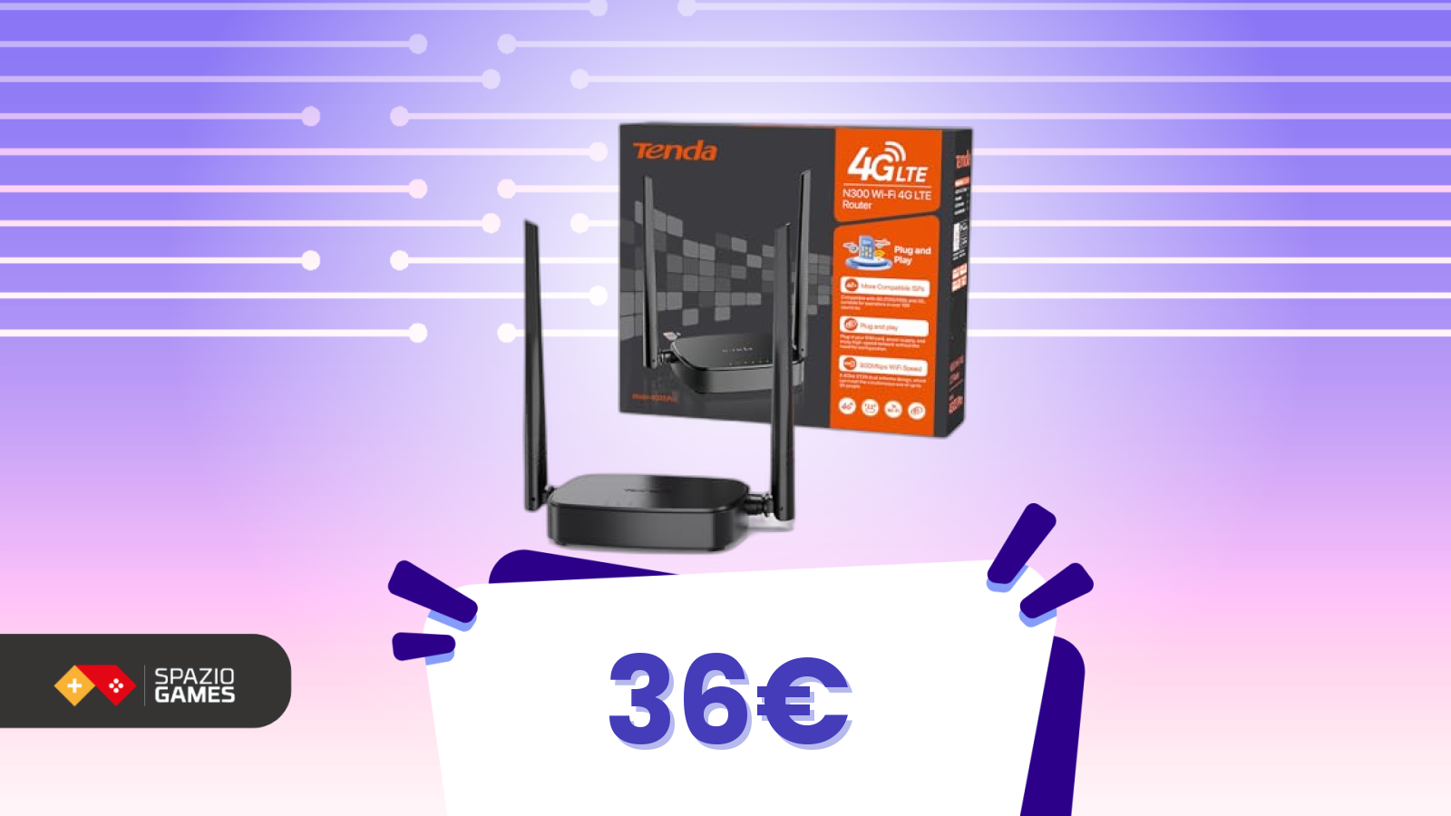 Hai dati fermi sulla SIM? Falli fruttare con questo router 4G