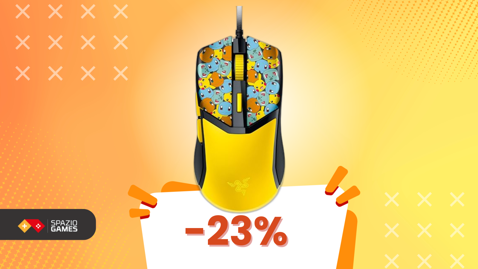 Non è un gadget da uovo di Pasqua! Questo mouse Pokémon Edition è top!