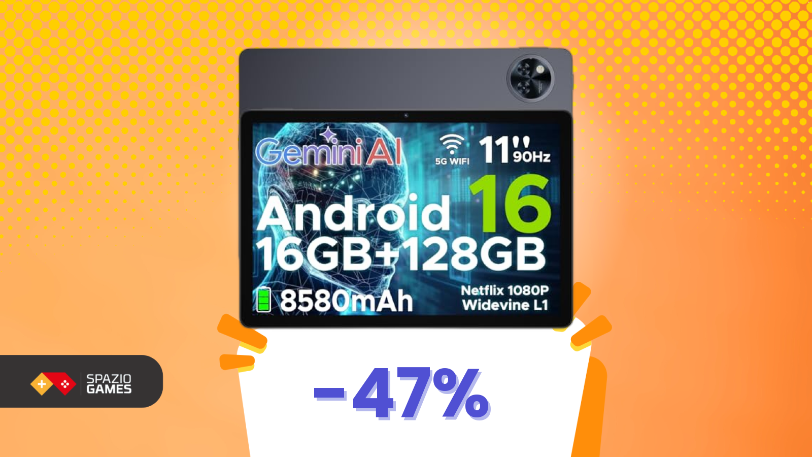 Non sembra un tablet da meno di 100€: ecco perché conviene ora