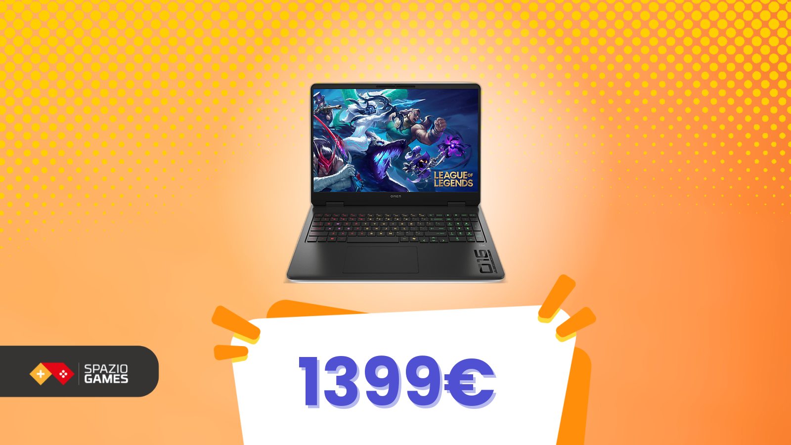 Solo per membri MW Club: risparmia 200€ sul notebook gaming da MediaWorld