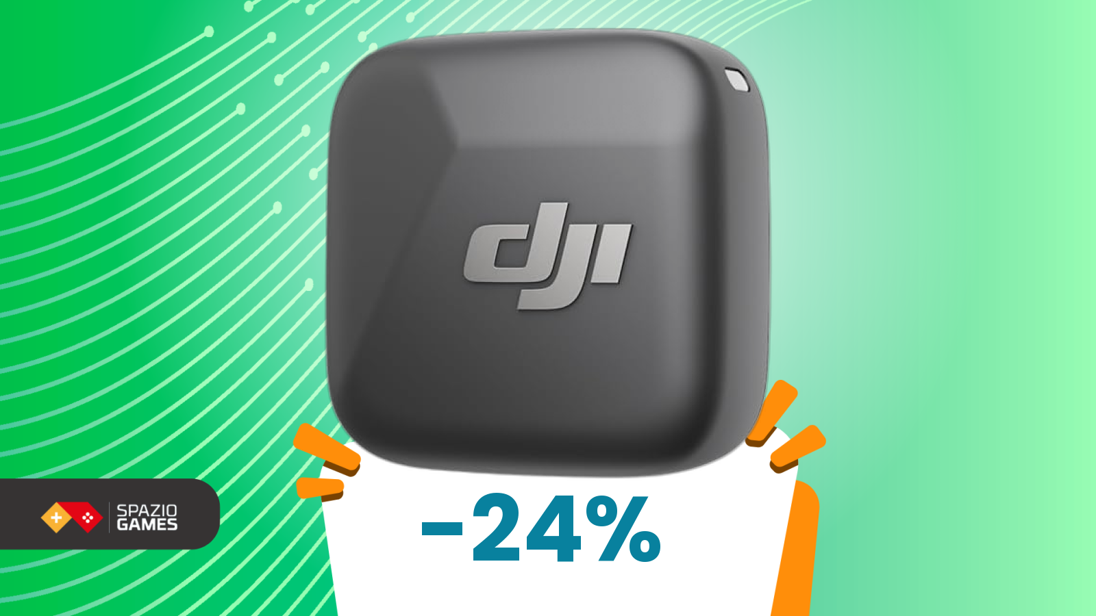 Il microfono ha fatto “out of stock”, ma il trasmettitore DJI è ancora in offerta