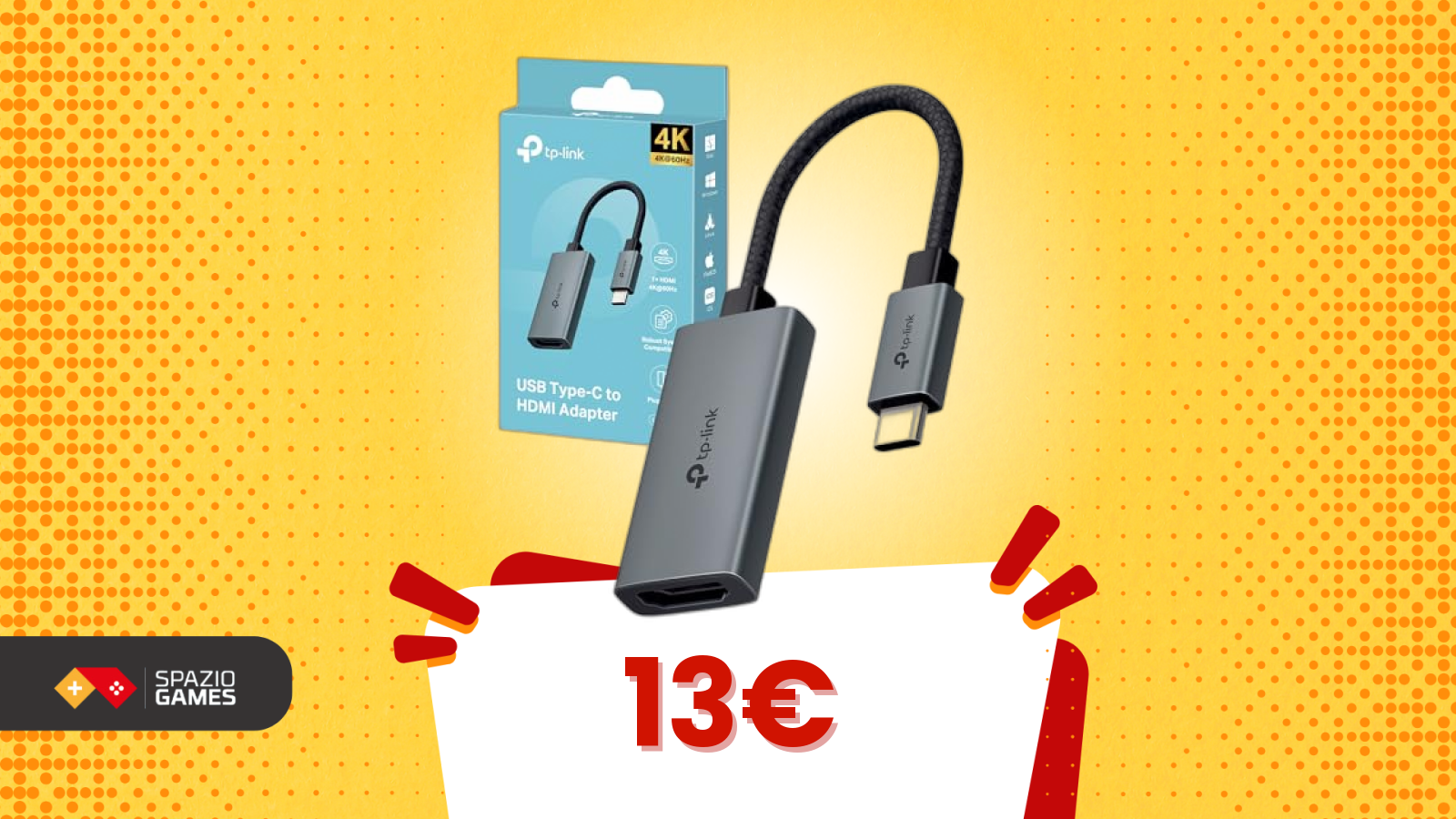 Porta lo schermo del tuo dispositivo sulla TV senza Wi-Fi! Gadget smart in promo