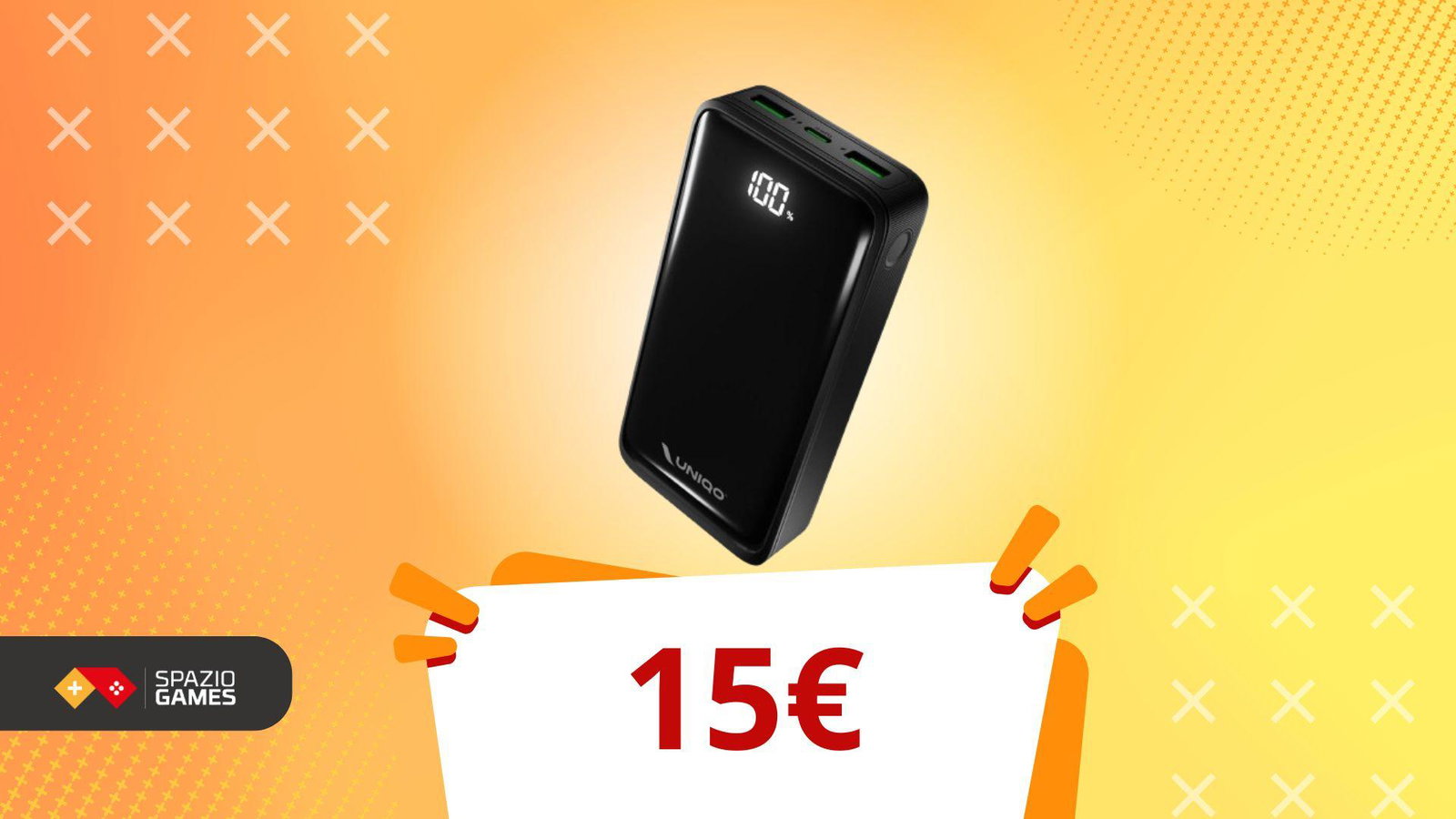 MediaWorld oggi offre un powerbank che non si stanca mai di ricaricare