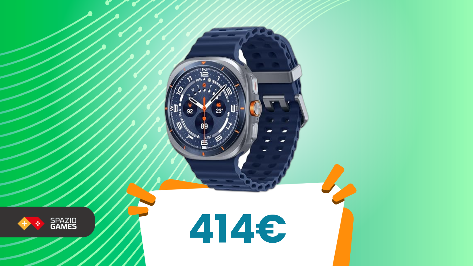 Per chi sceglie tecnologia, il Galaxy Watch Ultra è oggi un vero affare: -41%