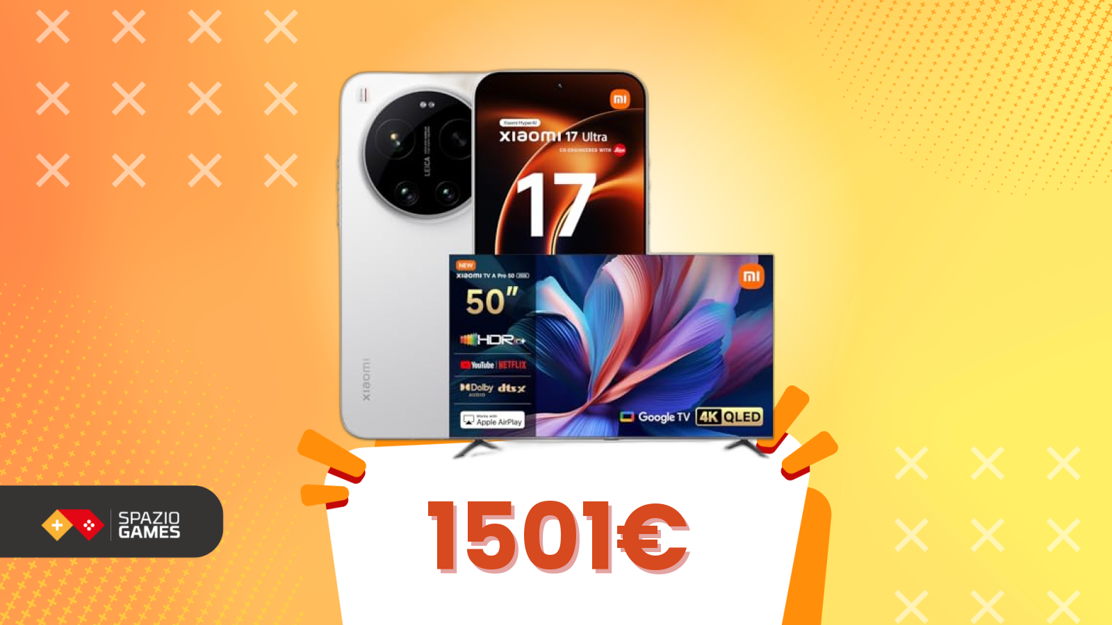 Xiaomi 17 Ultra: al debutto ti regalano una TV da 50". Promo valida anche su Amazon!