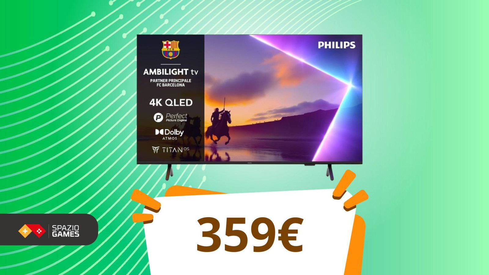 Non è solo una TV: con QLED e Ambilight è tutta un’altra visione