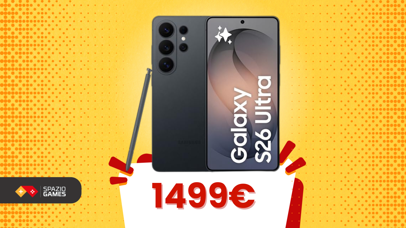 Il Galaxy S26 che ti fa dire addio alle cover privacy (512GB a 200€ in meno)