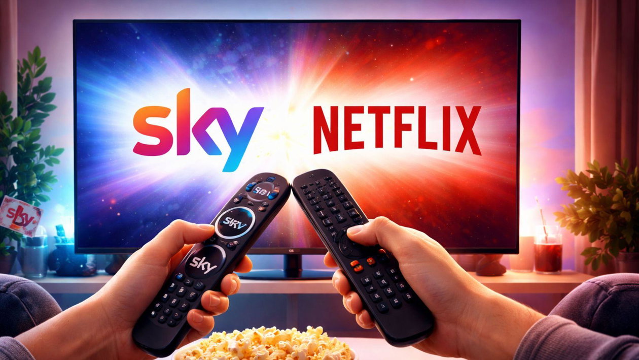 Immagine di 15,99€ per Sky e Netflix: la coppia perfetta torna insieme!