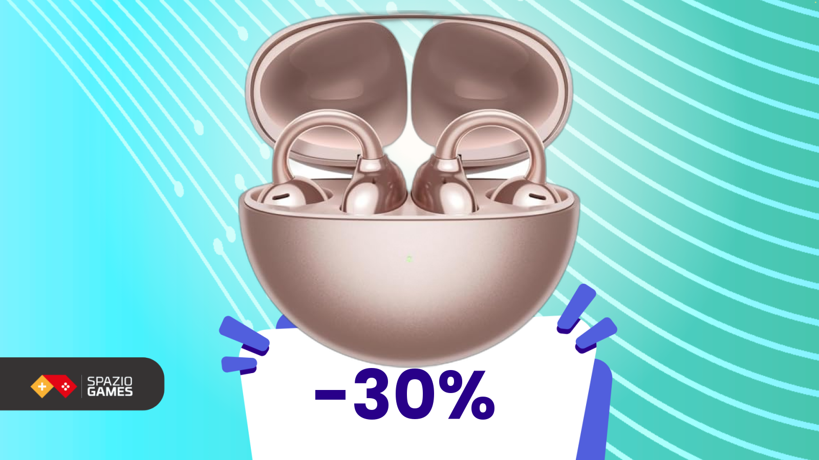 Il primo calo di prezzo del 2026 per le Huawei FreeClip (sotto i 140€)