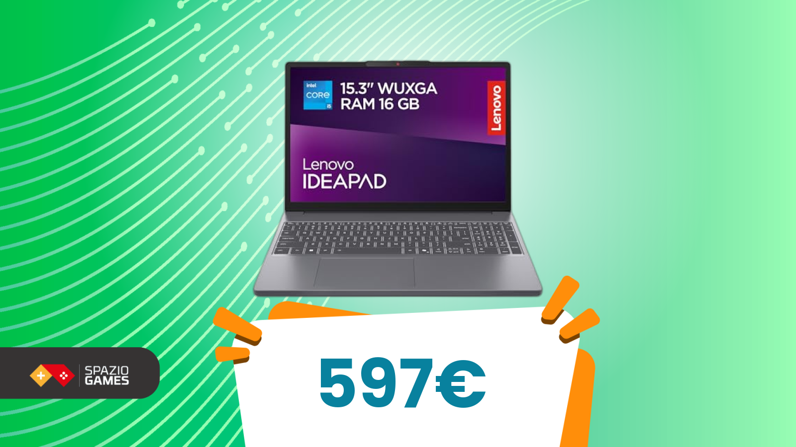 Idee grandi, prezzo piccolo: Lenovo IdeaPad a meno di 600€ su Amazon