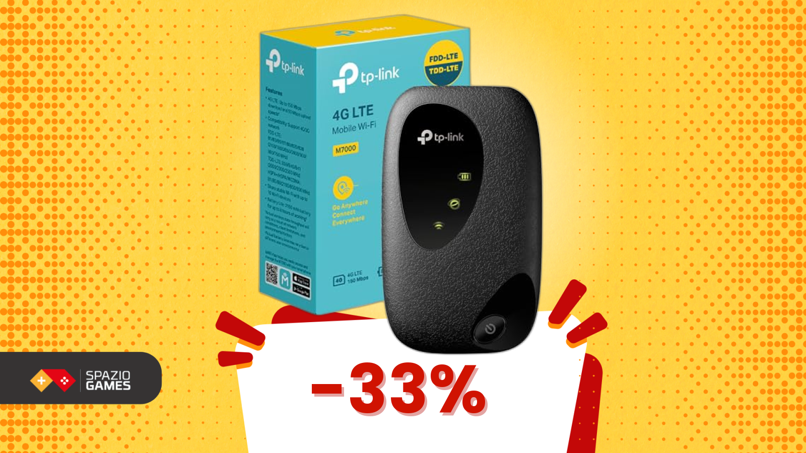TP-Link sotto i 40€: la saponetta WiFi 4G perfetta per internet in ...