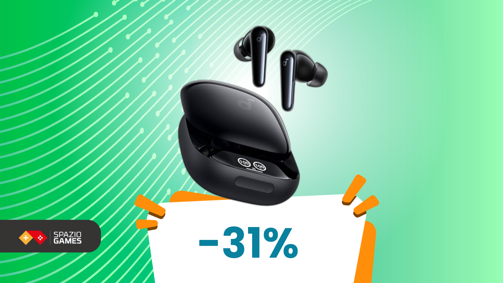 Lo sconto più grande di sempre su questi auricolari Soundcore, approfittane!
