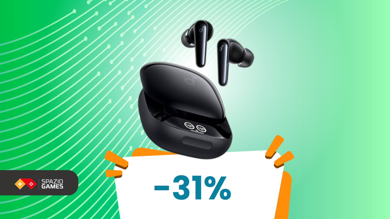 Immagine di Lo sconto più grande di sempre su questi auricolari Soundcore, approfittane!