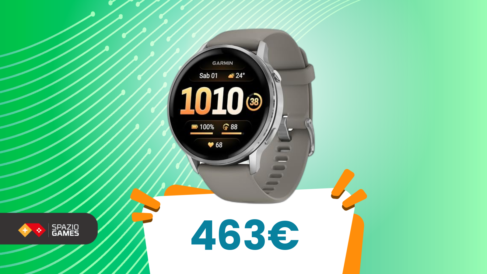 Negli ultimi giorni questo Garmin ha perso valore e oggi è il momento perfetto per prenderlo