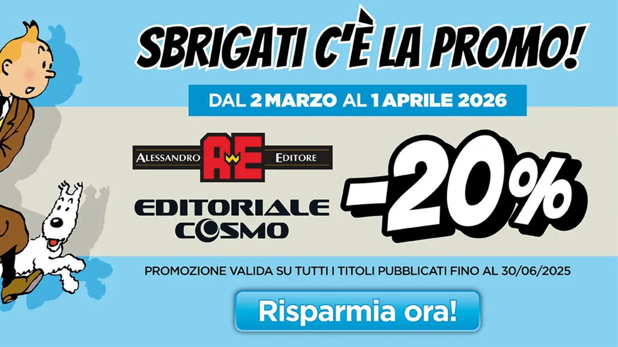 Immagine di Sconti sui fumetti dei videogiochi: -20%! Scopri dove e fino a quando