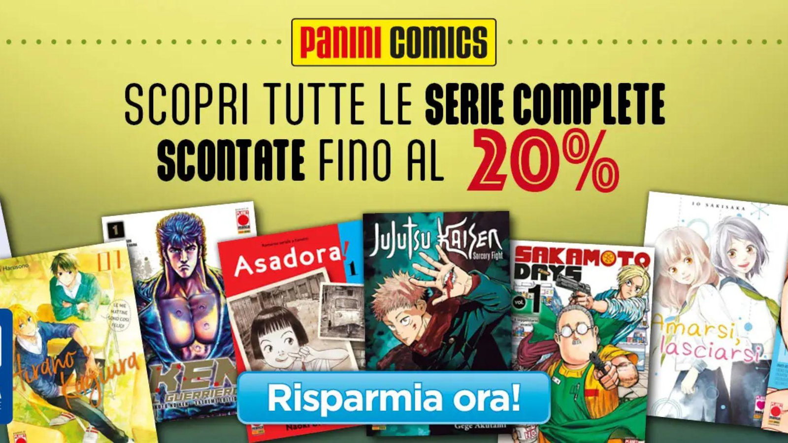 Fumetti Panini Comics a -20%: approfitta degli sconti e prendi tutte le storie che ami