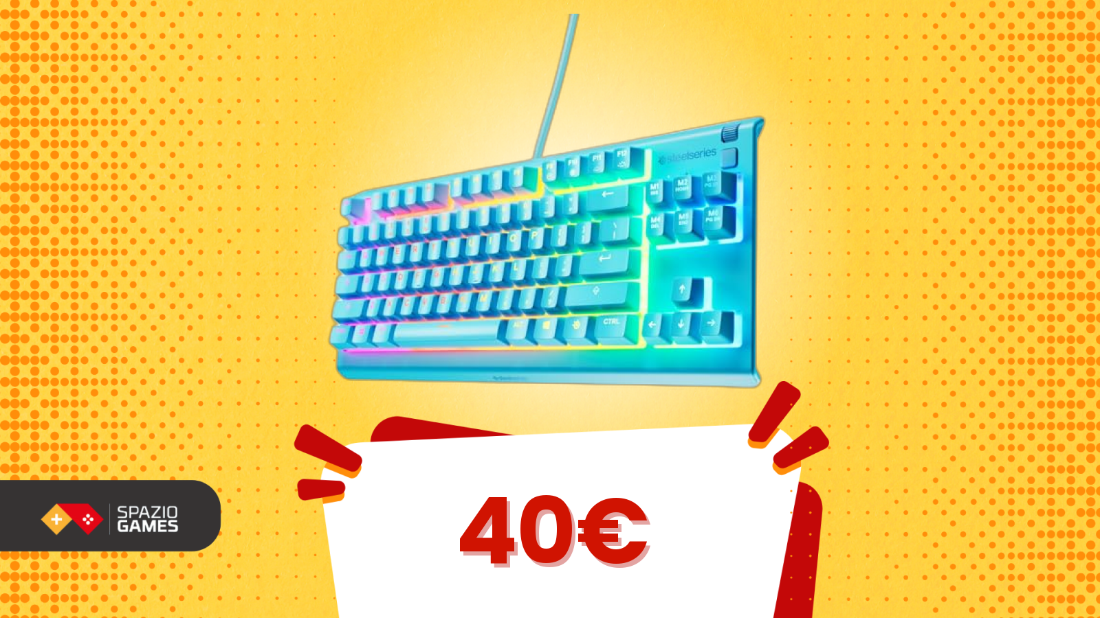 Con questo sconto potresti amare questa tastiera, anche se è layout US