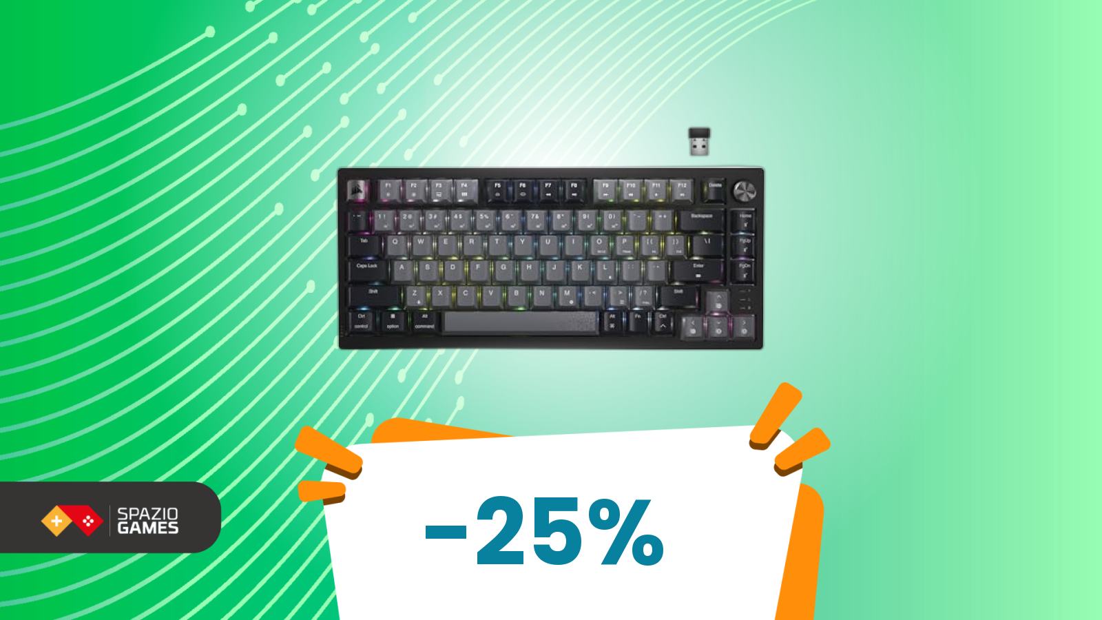 Oggi calo di prezzo shock su questa tastiera Corsair