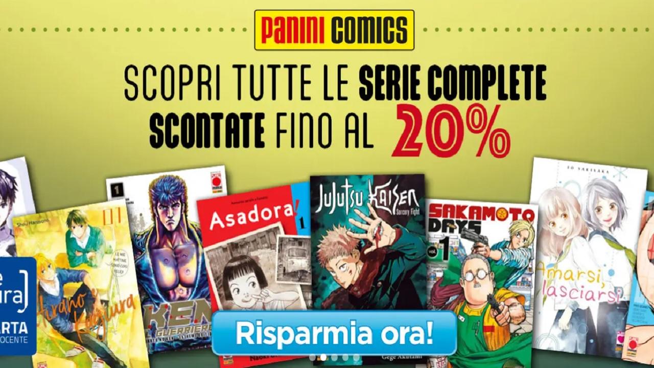 Planet Manga in sconto -20%: le serie complete da acquistare