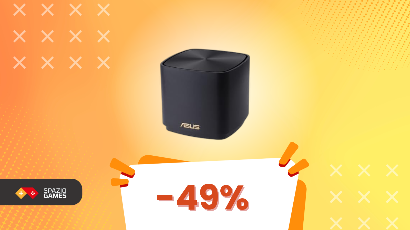 Il router di solito non si cambia, ma con questo Asus scontato potresti farlo
