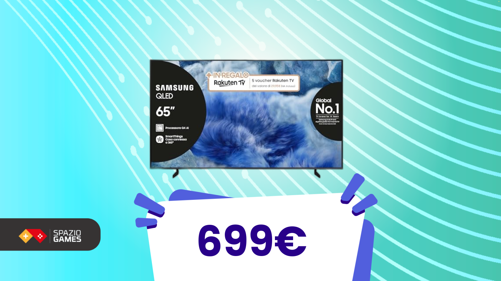 Amazon parte domani, ma questa TV Samsung 65" è già al prezzo più basso di sempre