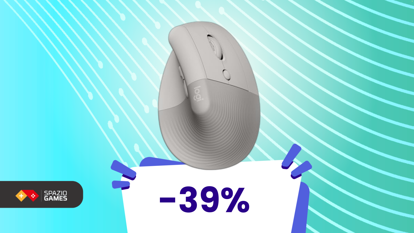 Logitech Lift: con il -39% è già il top tra i mouse scontati
