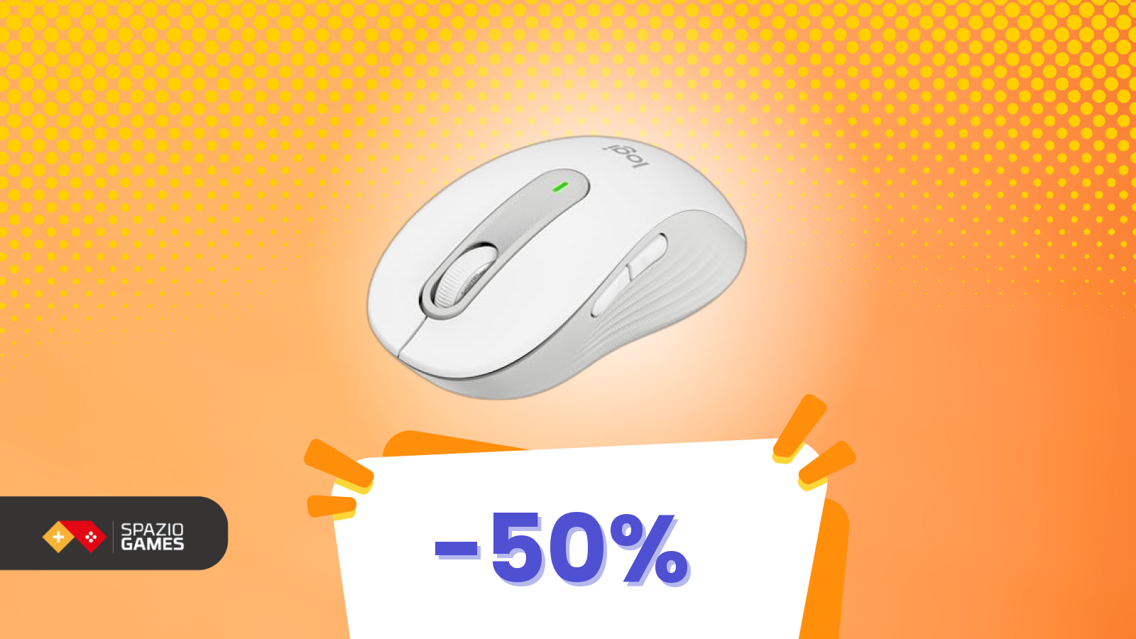 Il mouse Logitech che dura 2 anni con una batteria è ora super scontato