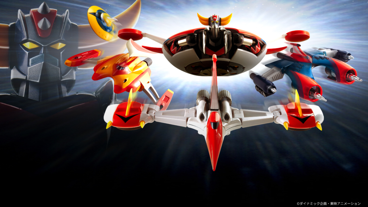 Goldrake: il mitico GX-04S Soul of Chogokin ritorna con il set completo