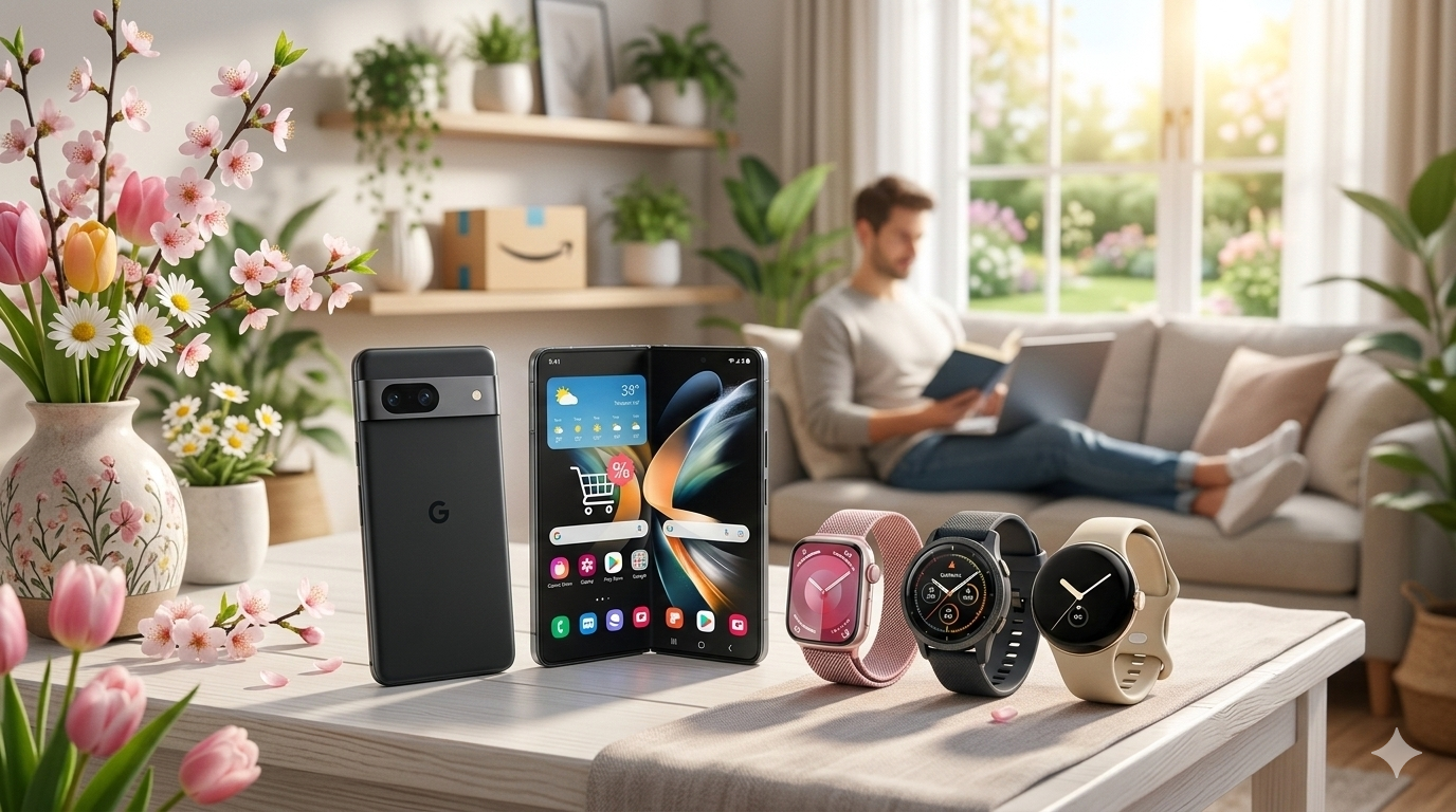 I migliori smartwatch e smartphone da comprare nelle Offerte di Primavera Amazon