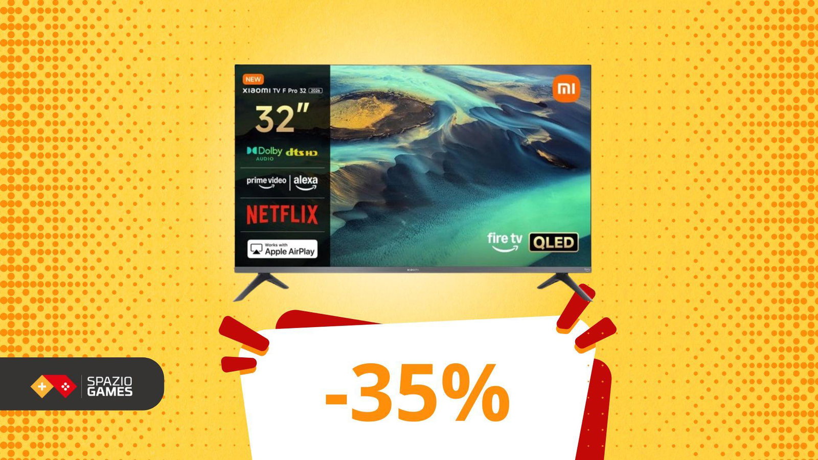 Solo 150€ per una Smart TV che sembra da 600€