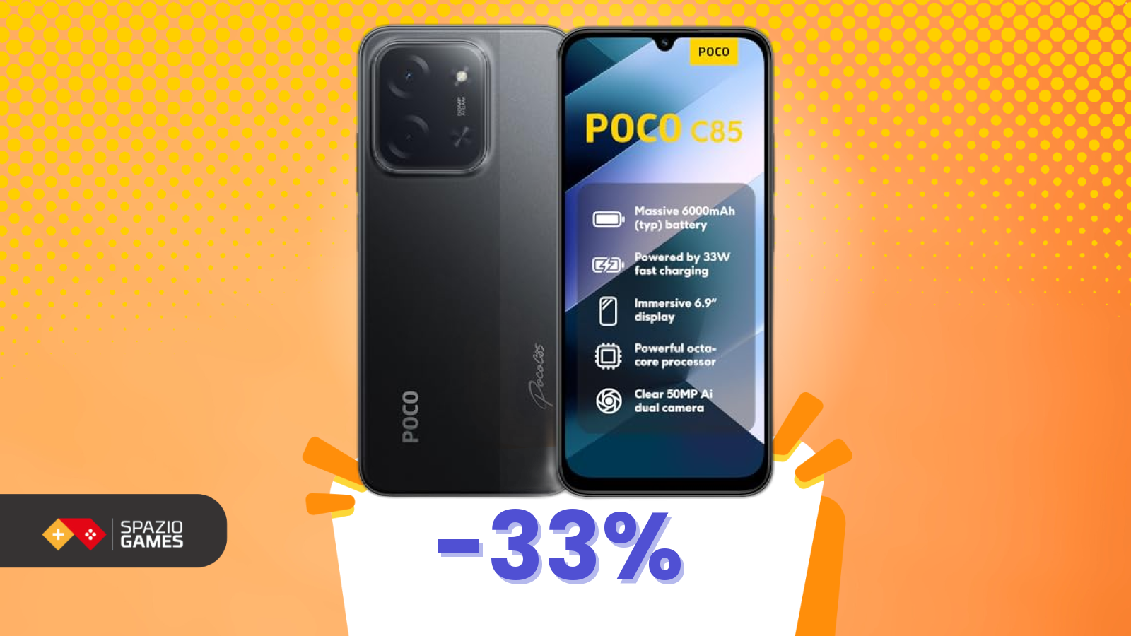 Il POCO entry level costa pochissimo: con le Offerte di Primavera scende a 113€