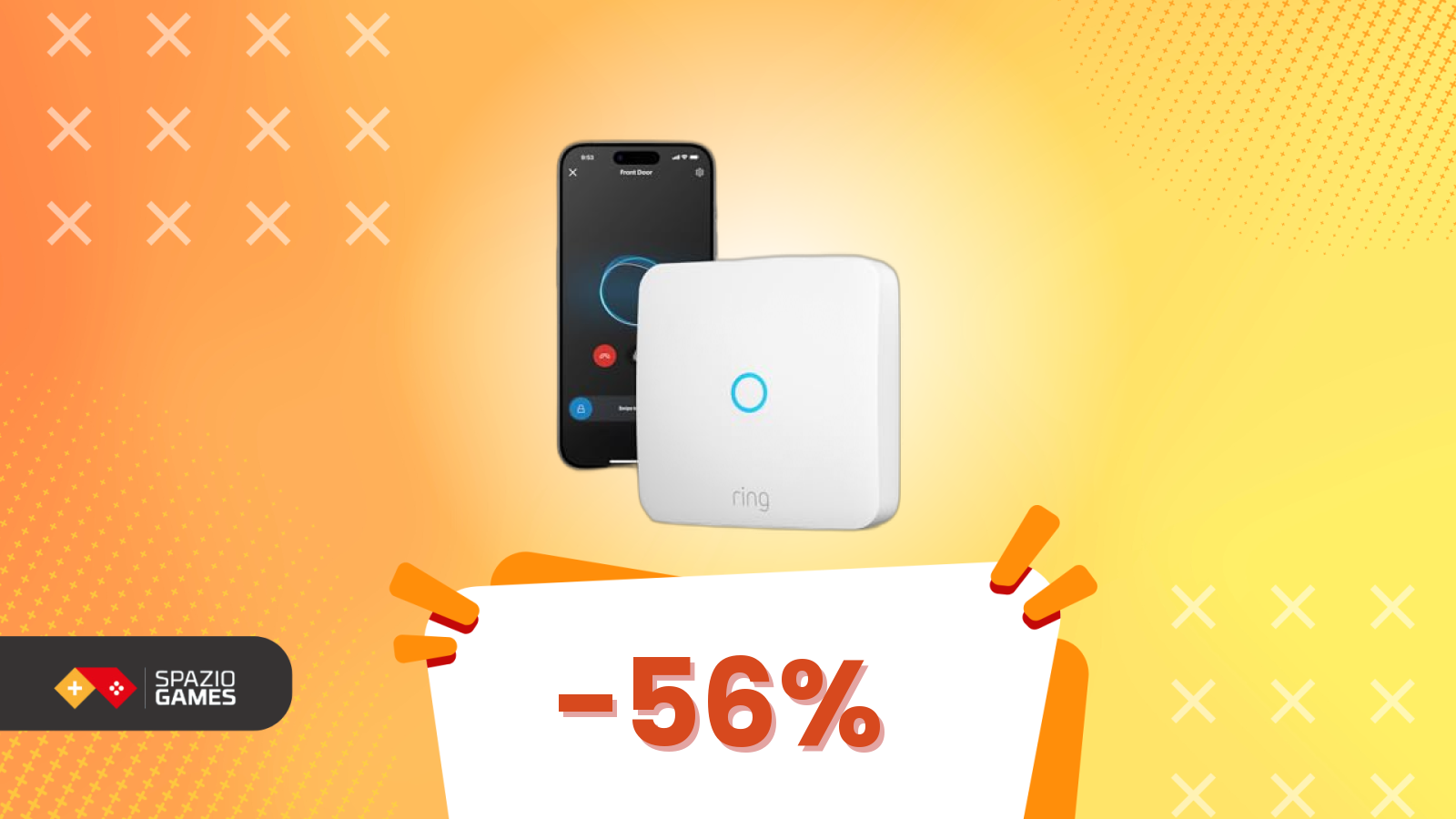 Ring Intercom crolla a 35€: un prezzo che si vede raramente